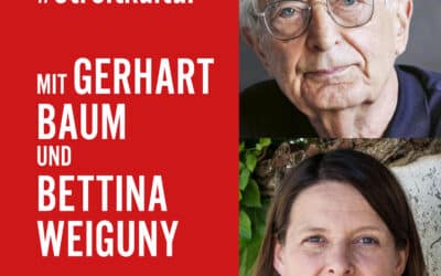 #streitkultur mit Gerhart Baum, Bettina Weiguny und Melahat Simsek …