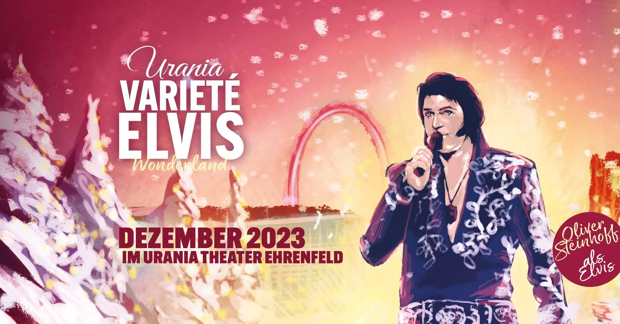 Urania Variete Elvis Wonderland Dezember 202321