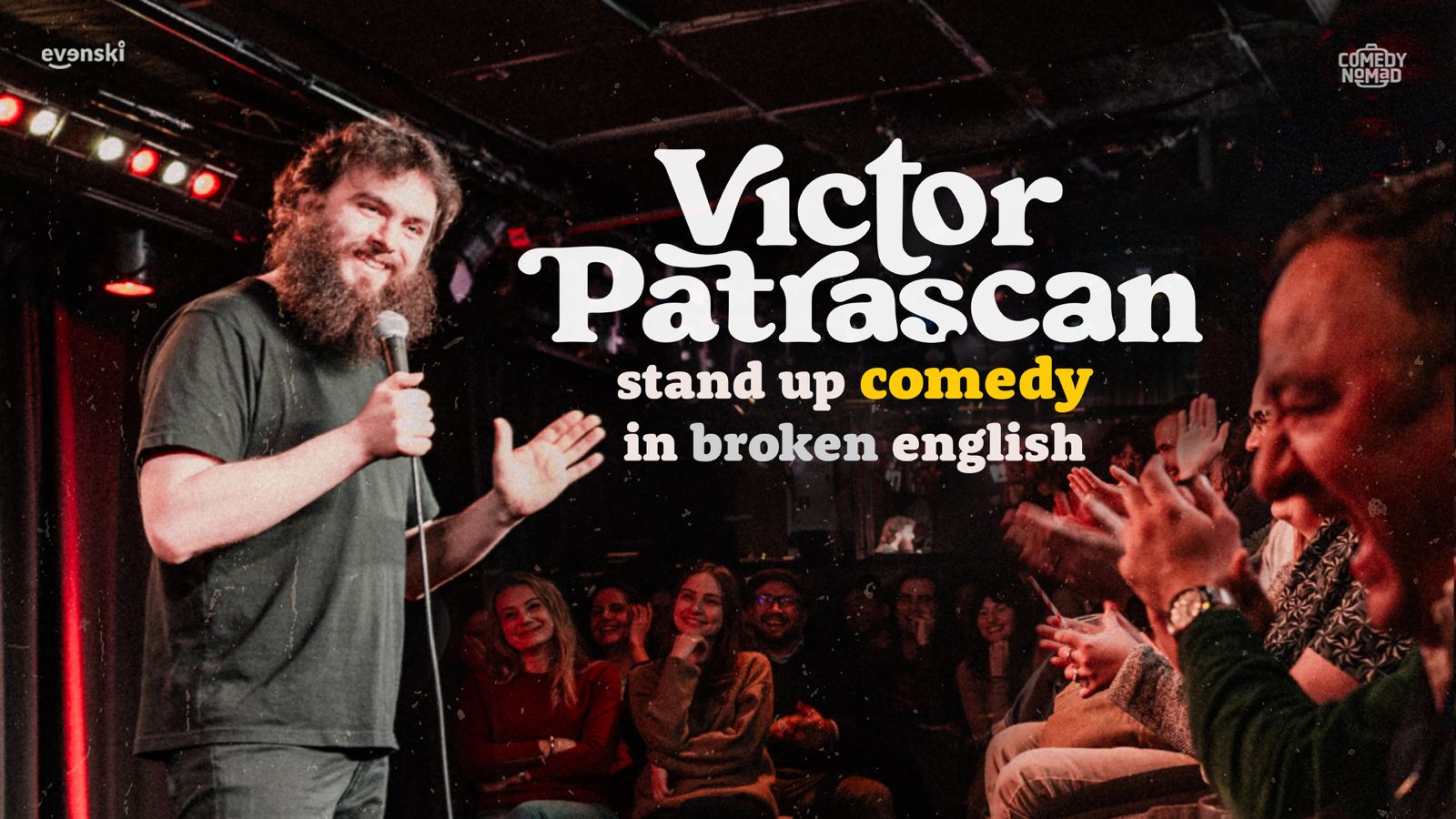 Stand Up Comedy in Broken English Victor Patrascan