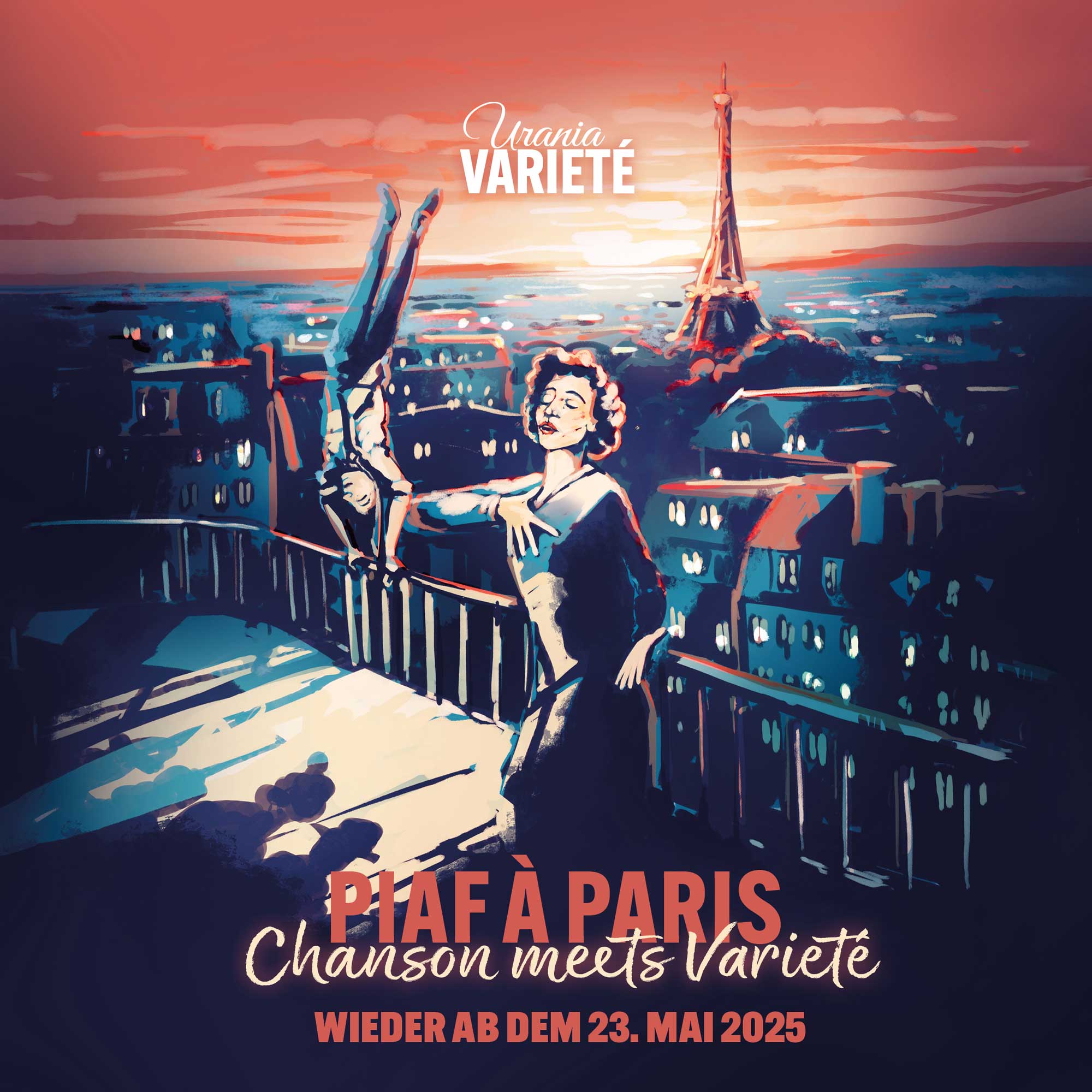 Urania Varieté: Piaf à Paris – Chanson meets Varieté