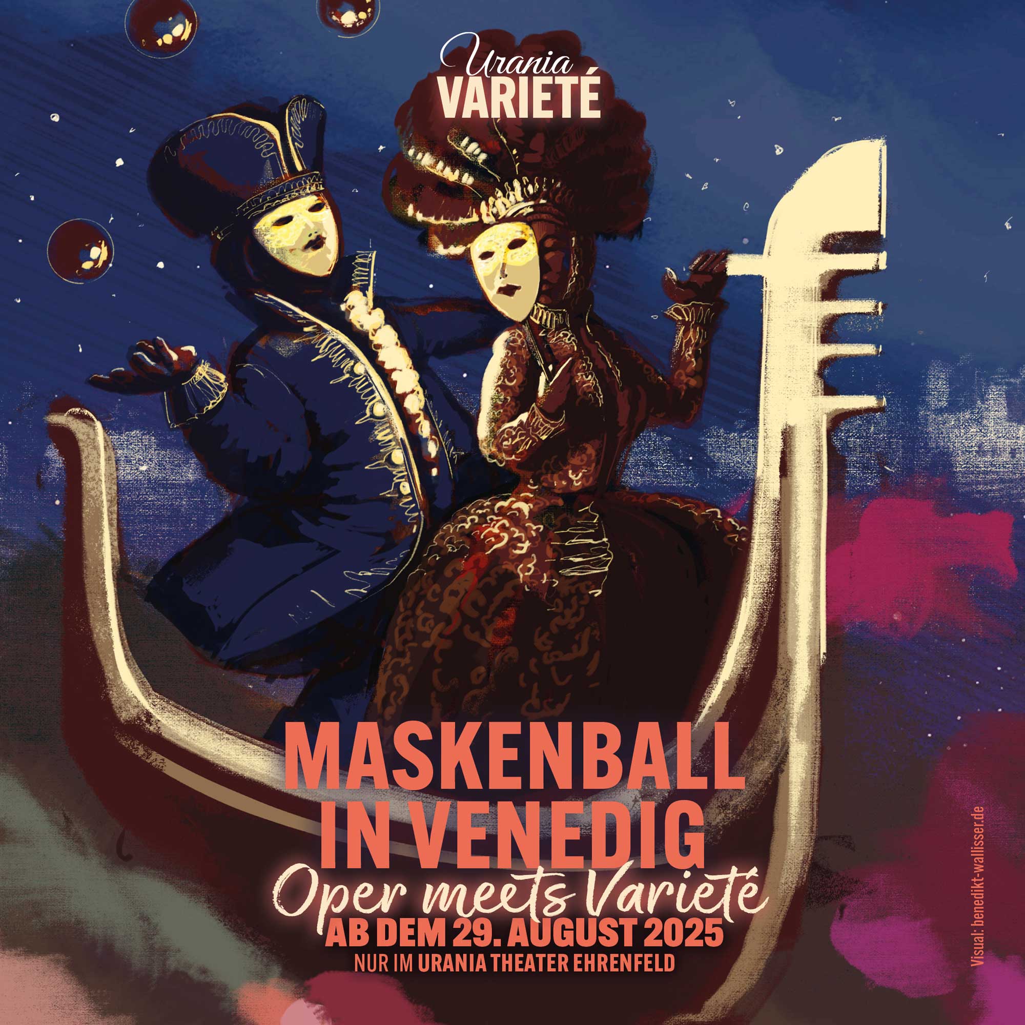 Urania Varieté: Maskenball in Venedig – Oper meets Varieté