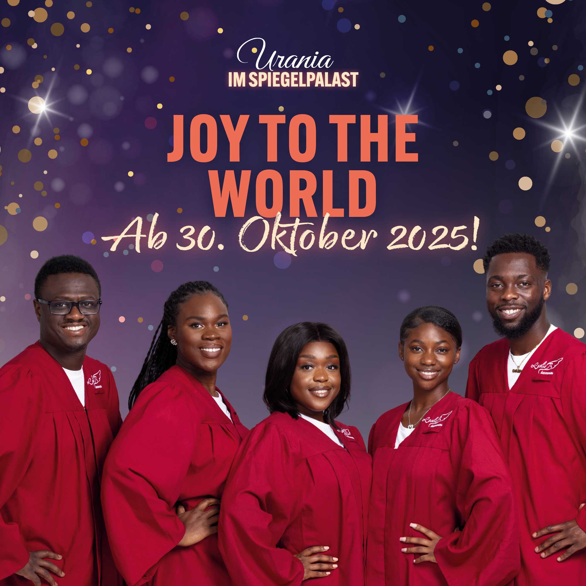 Joy to the World – Gospelkonzert mit den Leslie B. Harmonies