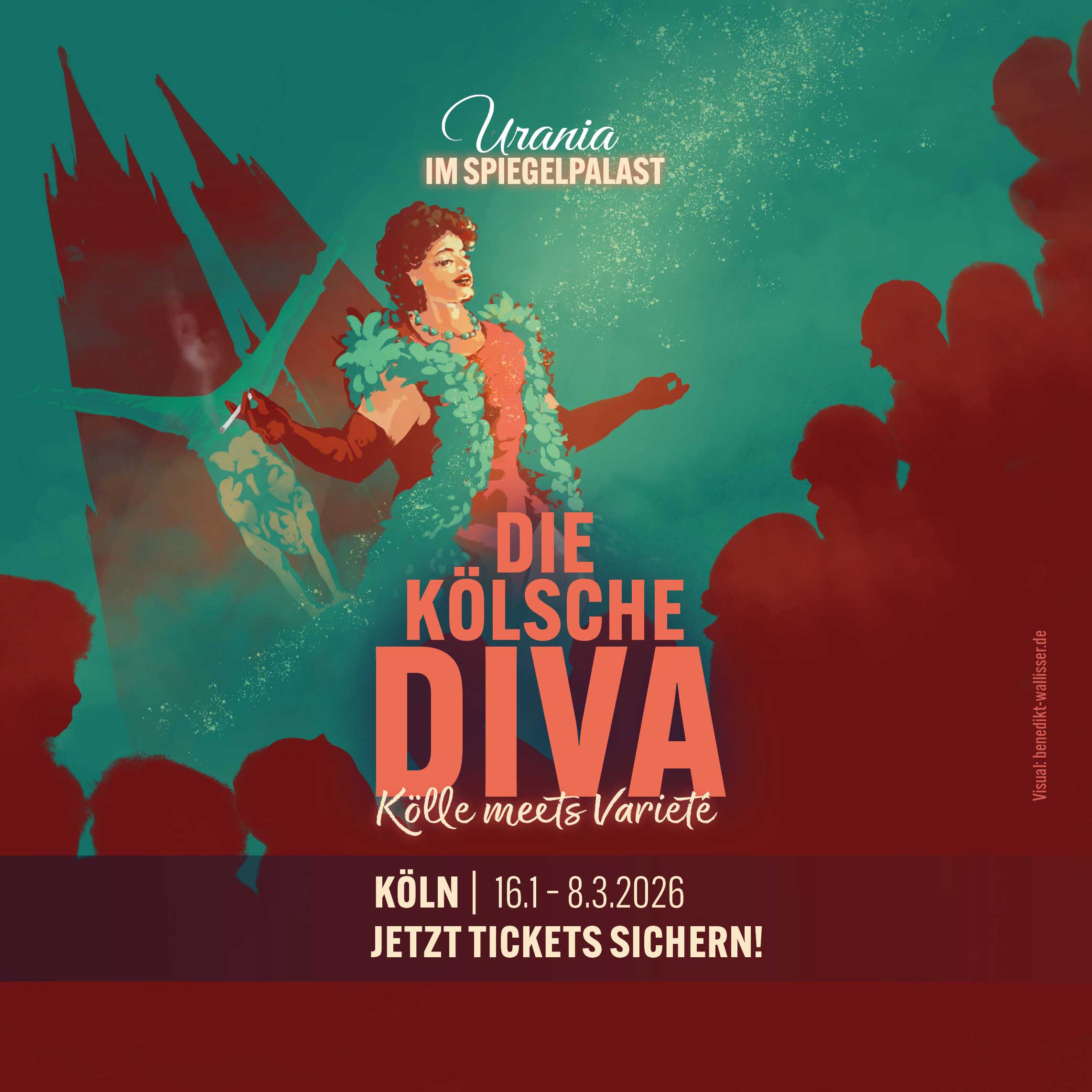 Urania Spiegelpalast KoelscheDiva 2026 Website